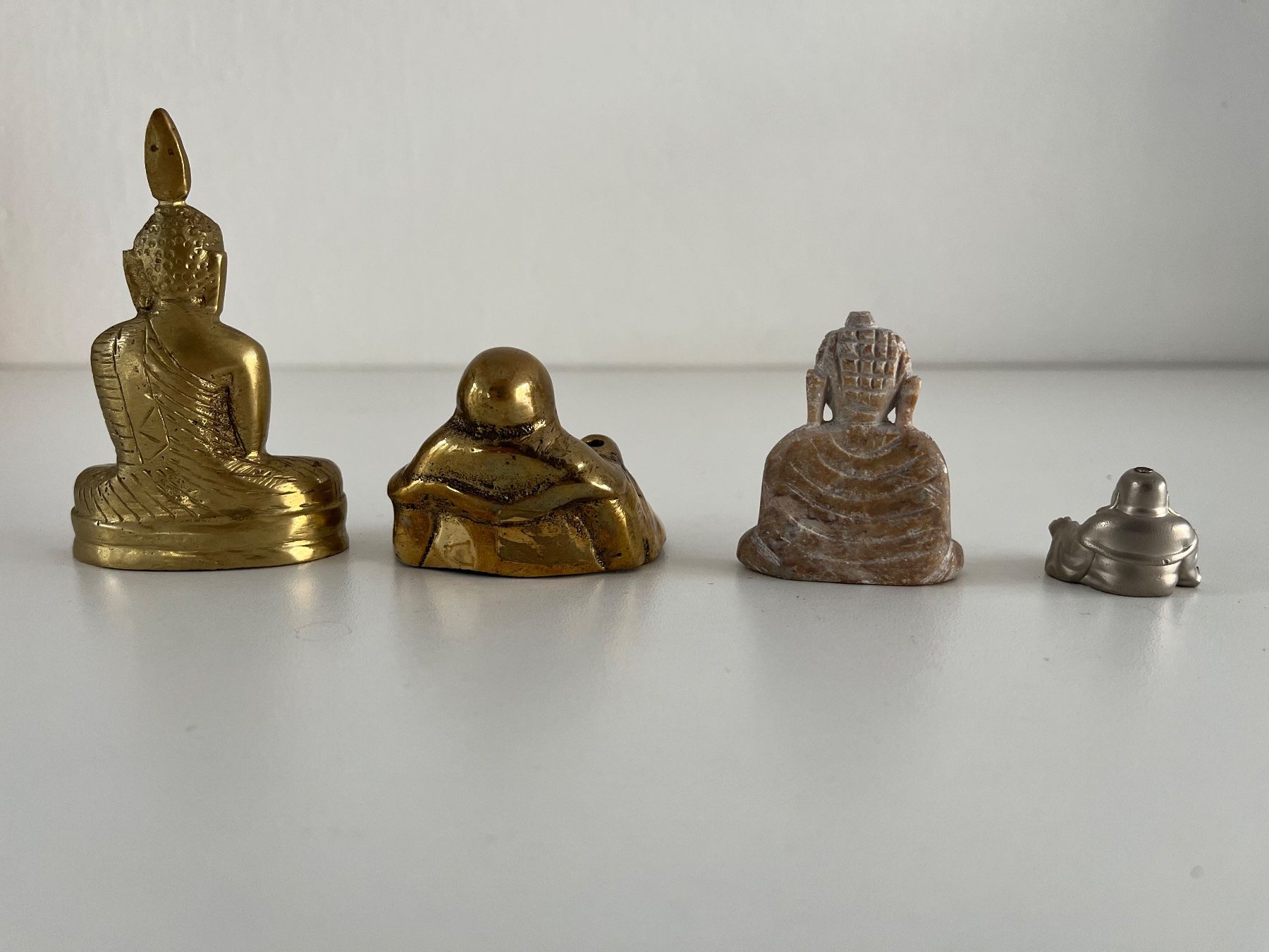 Sculture & Statue: 4 Stk. Buddha – Usato da Wetzikon ZH venduto da seli03 2