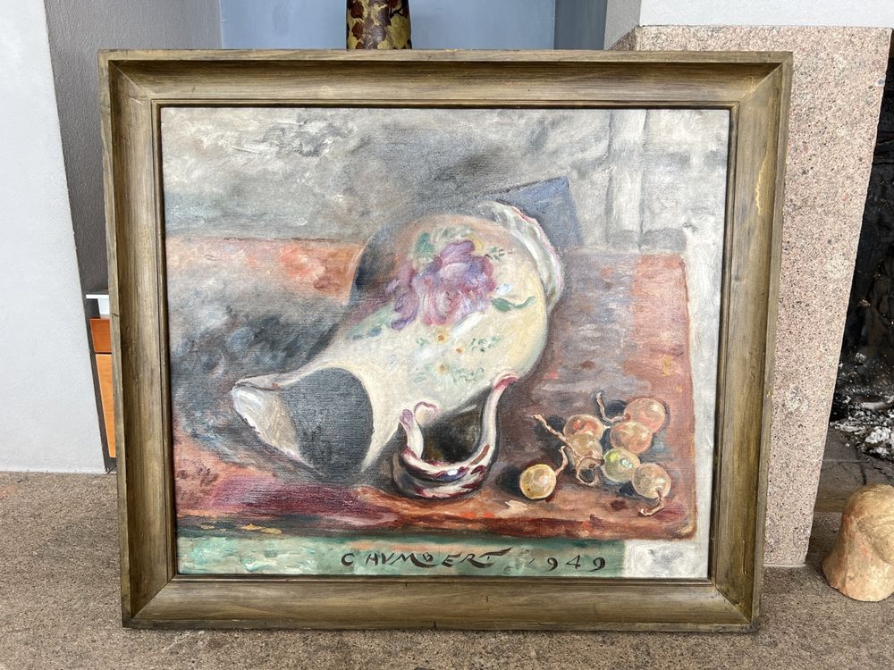 Charles Auguste HUMBERT Gemälde Öl auf Leinwand 1949 Kaufen auf Ricardo