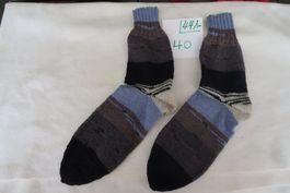 Handgestrickte Wollsocken  Gr:40   (441-)