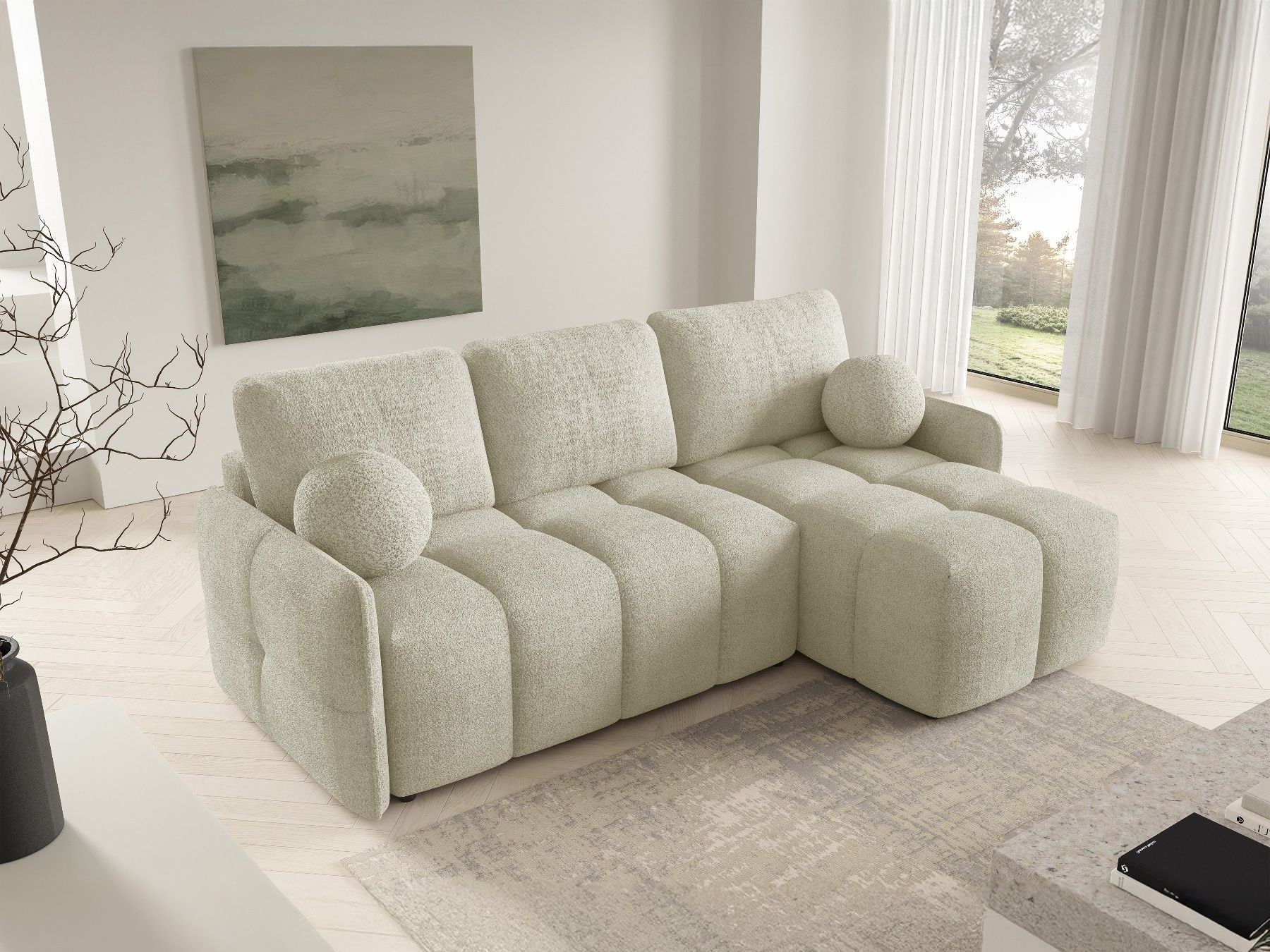 Divani: Modernes Ecksofa mit Schlaffunktion – Usato da Kriens venduto da val_lj9g 1