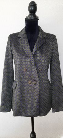 Blazer Emme Marella gemustert grün violett Grösse 38