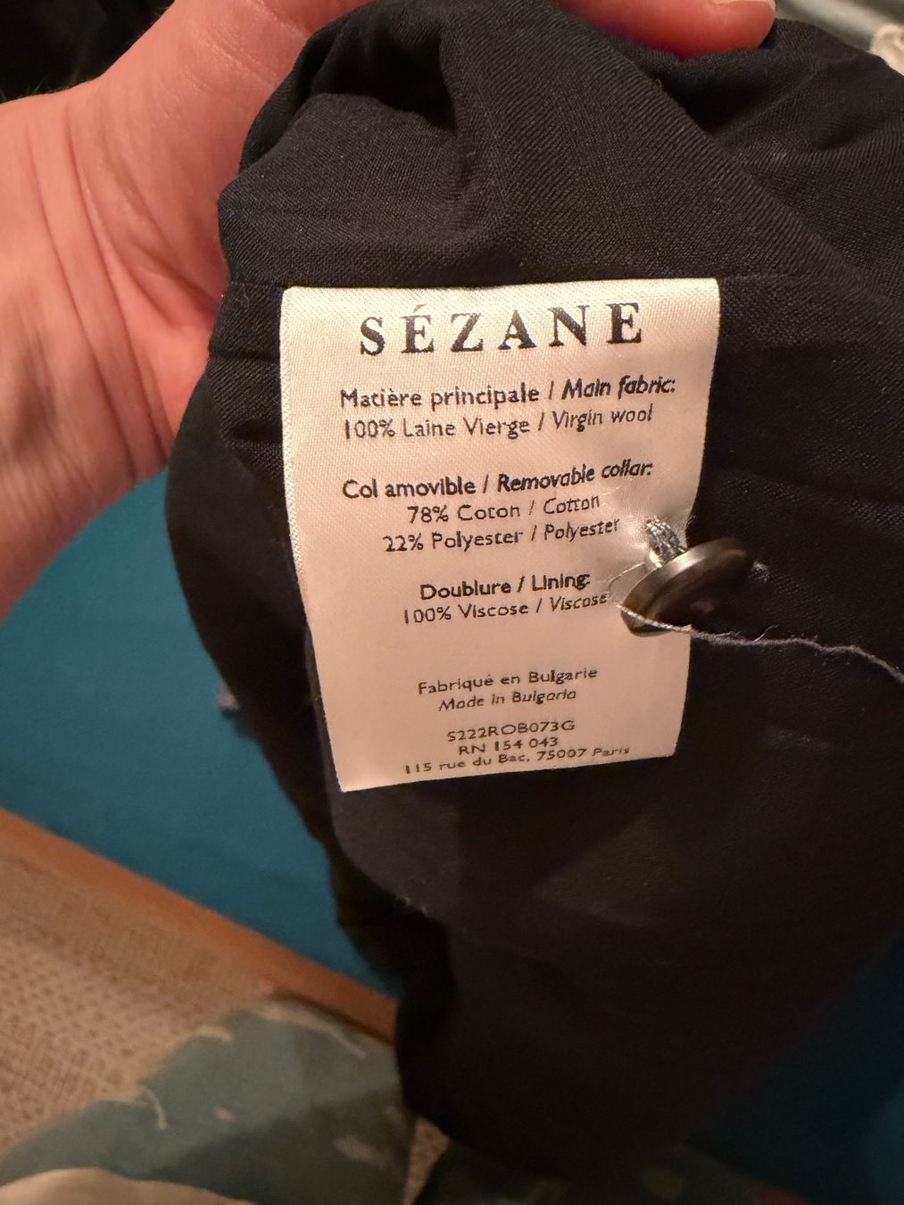 Sezane Vestiti: Sézane Kleid, Grösse 38, Grau – Nuovo (secondo la descrizione) da Goldau venduto da nan_9vgs 3