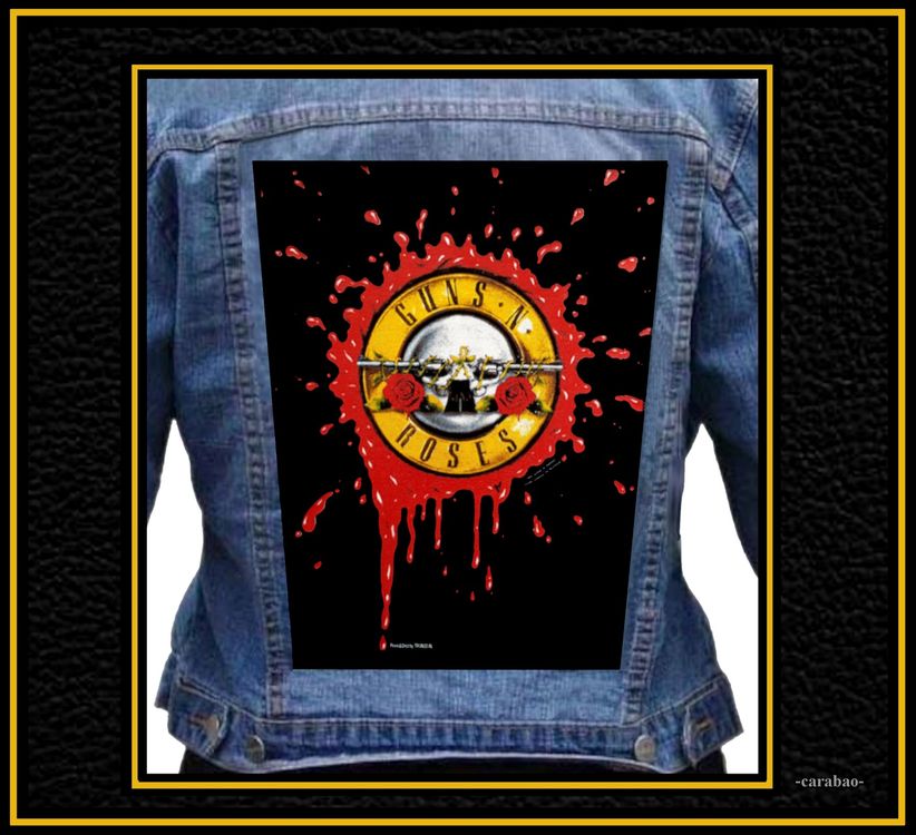 Rücken-Aufnäher *Guns N' Roses* - Original Back Patch (Neu (gemäss ...