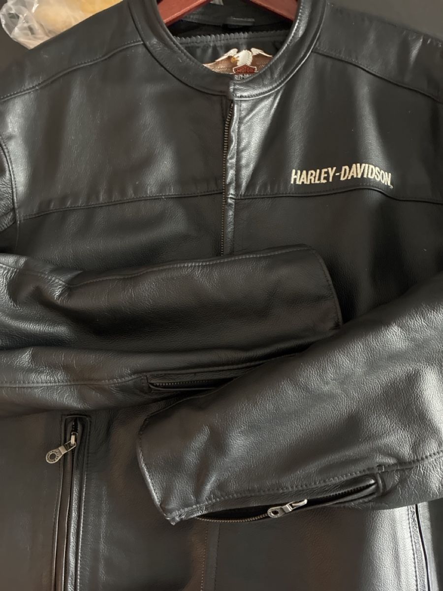 Harley-Davidson Vestes: Harley-Davidson Lederjacke XL – Neuf (Voir description) à Breil/Brigels par Bergziege7165 1