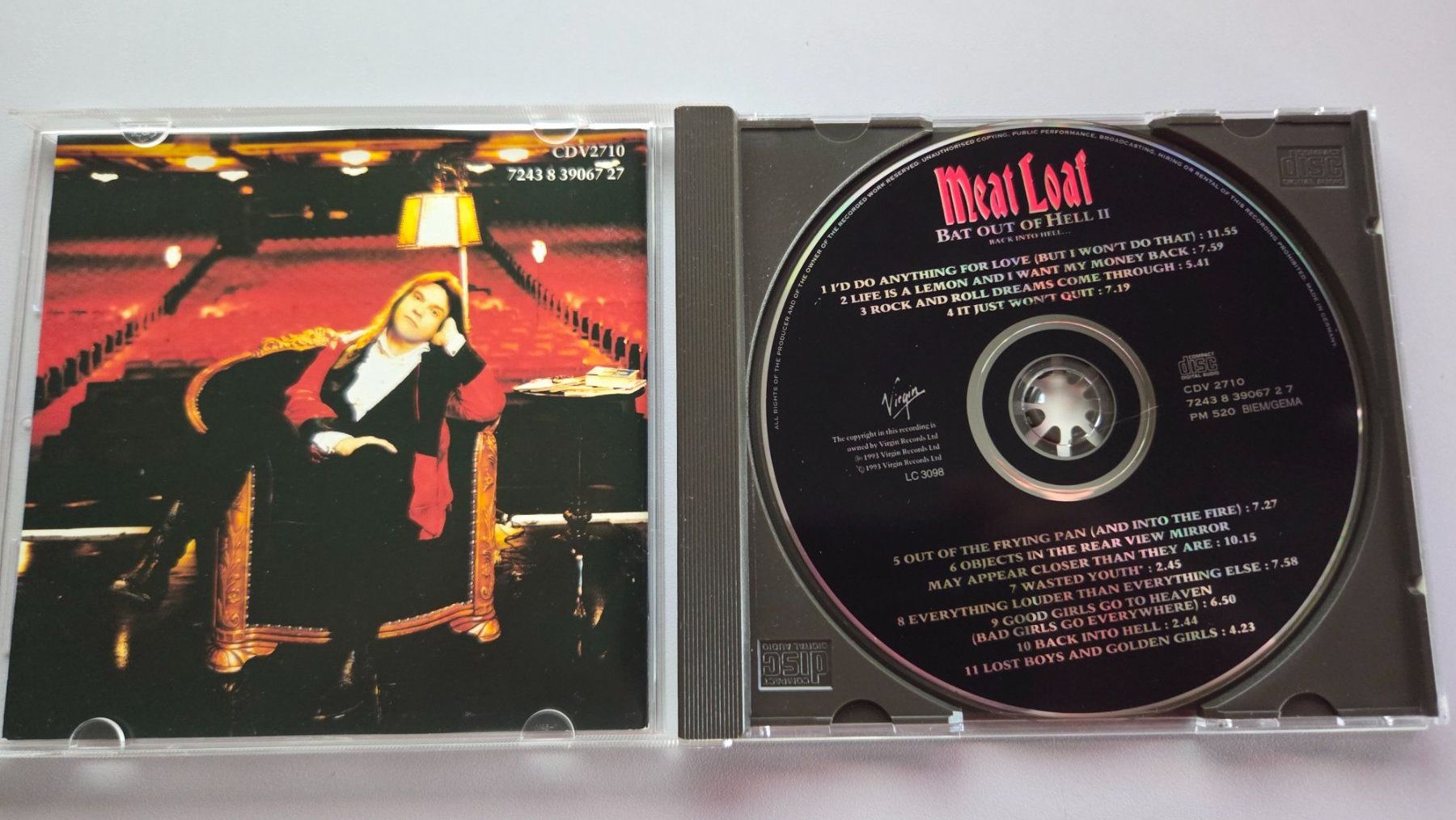 CD: CD Meat Loaf - Bat Out Of Hell II – Usato da Schaffhausen venduto da Kellerrassel 1