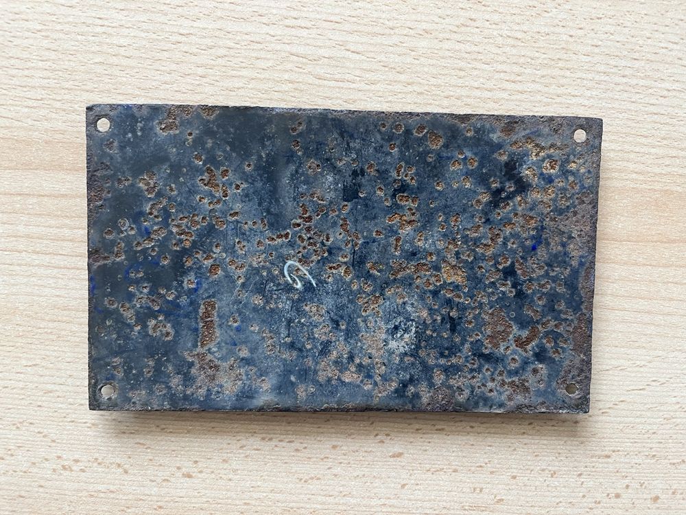 Insegne: Altes Emaille-Schild "B. Engelhardt" Email – Usato da Hefenhofen venduto da n0rt0n 2
