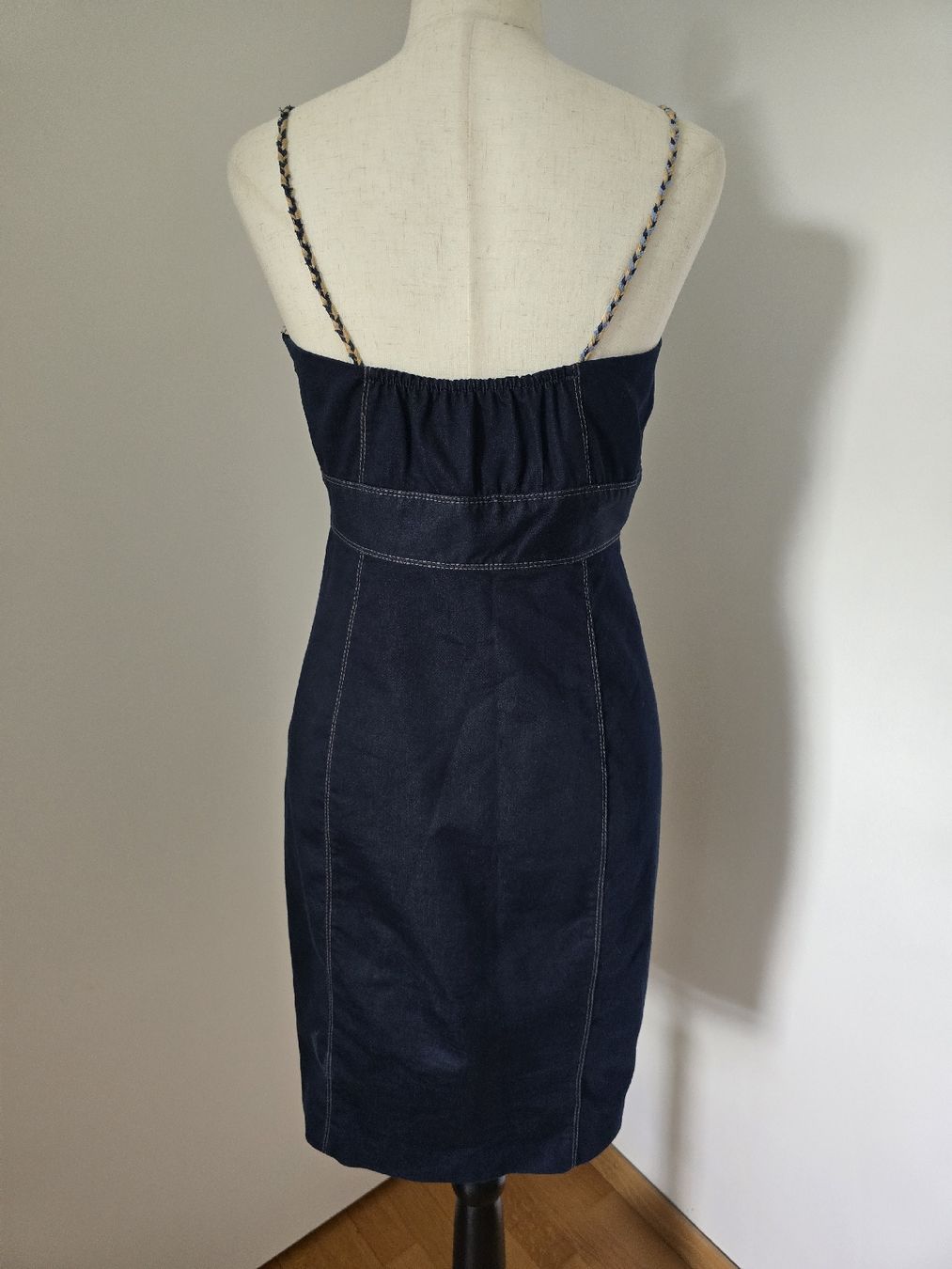 Zara Robes: Zara Basic Denim Minikleid Gr. L – Dunkelblau – D'occasion à Tecknau par Leni_SecondLove 1