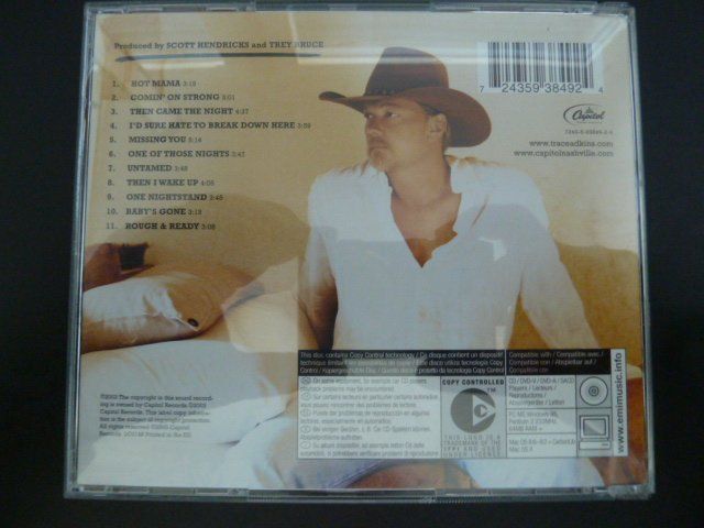 CD: Trace Adkins - Comin' on strong – Usato da Au ZH venduto da sikoku 2