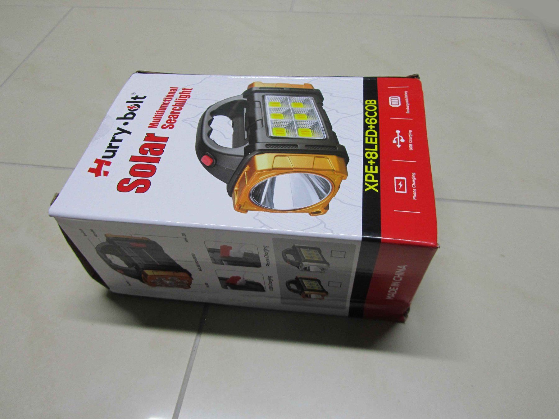 Lampen: Solar Multifunctional Searchlight – Neu und originalverpackt aus moosseedorf von RTN10 3