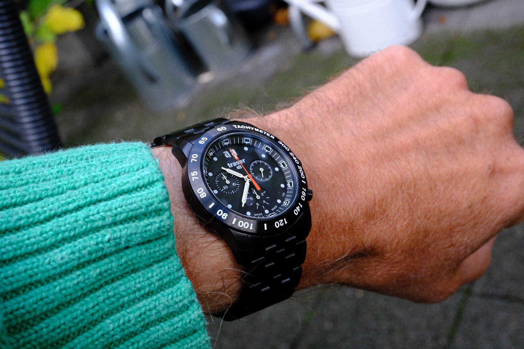 Traser Orologi: Traser Uhr / H3 Chronograph / mb-microtec /ca. 40mm – Difettoso da Bern venduto da Xtralite 5