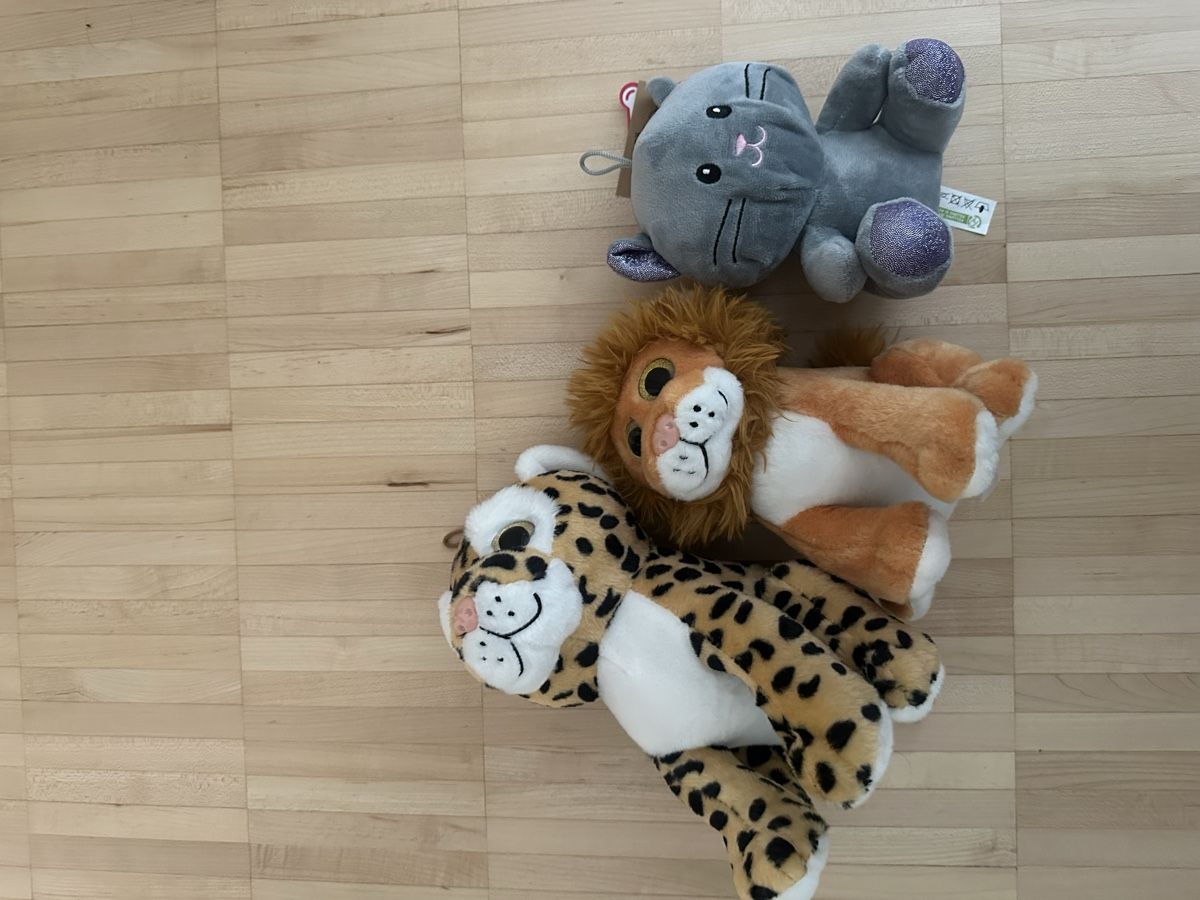 Spielzeuge: Kuschelige Plüschtiere Löwe Leopard Katze – Neu (gemäss Beschreibung) aus Luzern von ariazalea 2