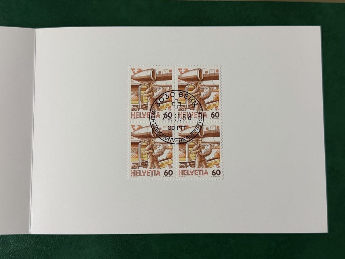 Tutti i francobolli: Souvenir PTT  – Usato da Petit-Lancy venduto da Solcarm 6