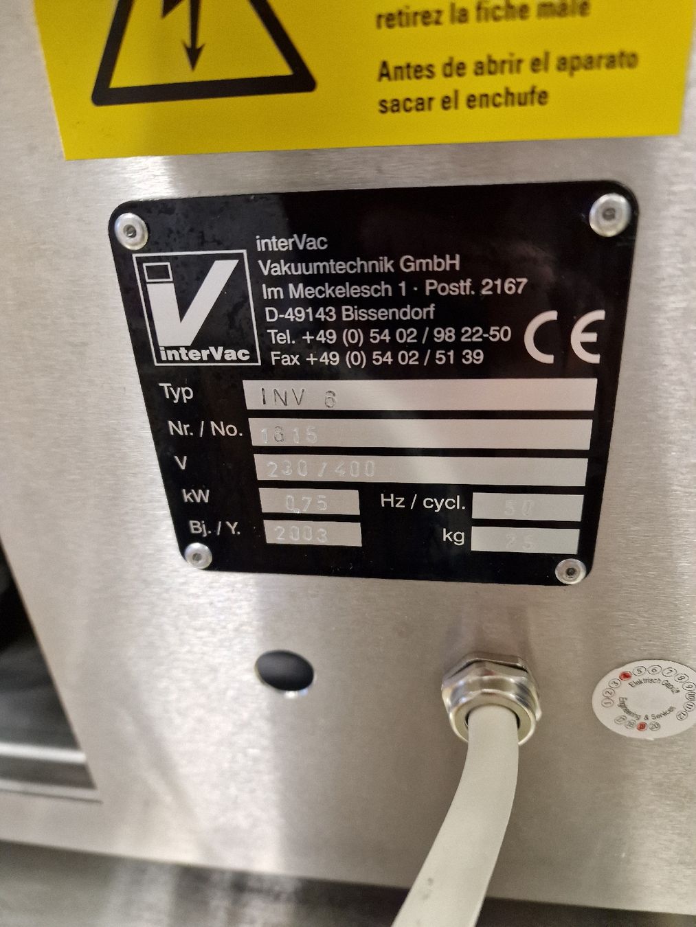 Elettrodomestici da cucina: Erme Vakum – Usato da Niederwangen BE venduto da HasGastrobedarf 5