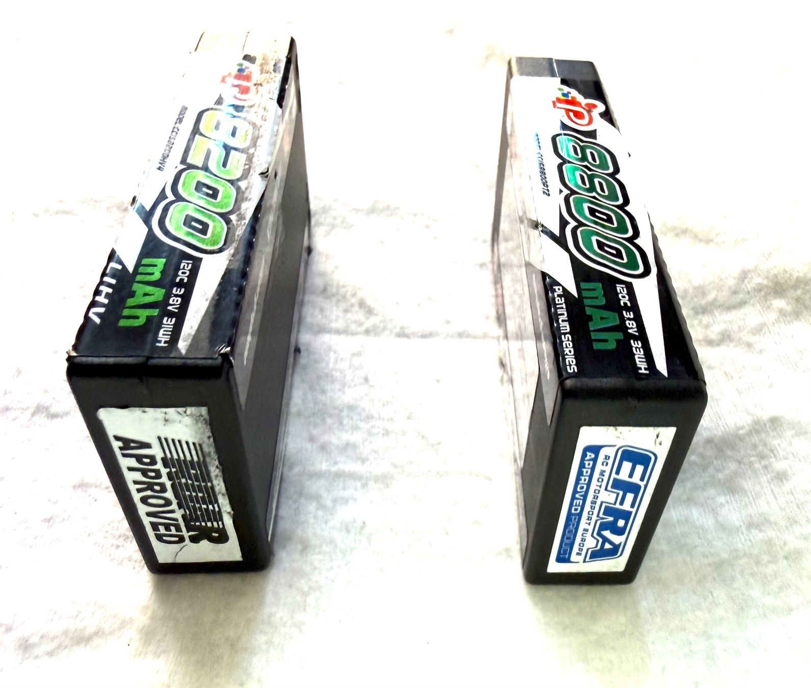 Modellismo RC: SET DE 2 BATTERIES IP 8800 MAH 3.8V – Usato da Yverdon-les-Bains venduto da Fijo-rc 7
