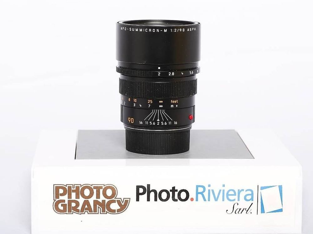 Objectif Manuel Leica Summicron M 35mm F2 ASPH 11882 Argent