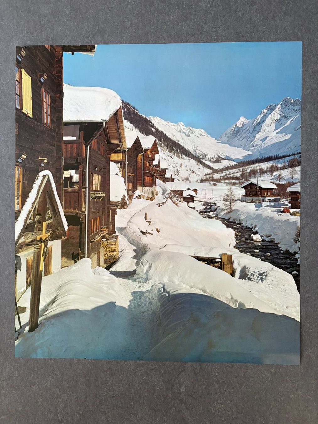 Posters & Illustrations: Original Vintage Poster - Blatten / Lötschental – D'occasion à Zürich par jesulin05
