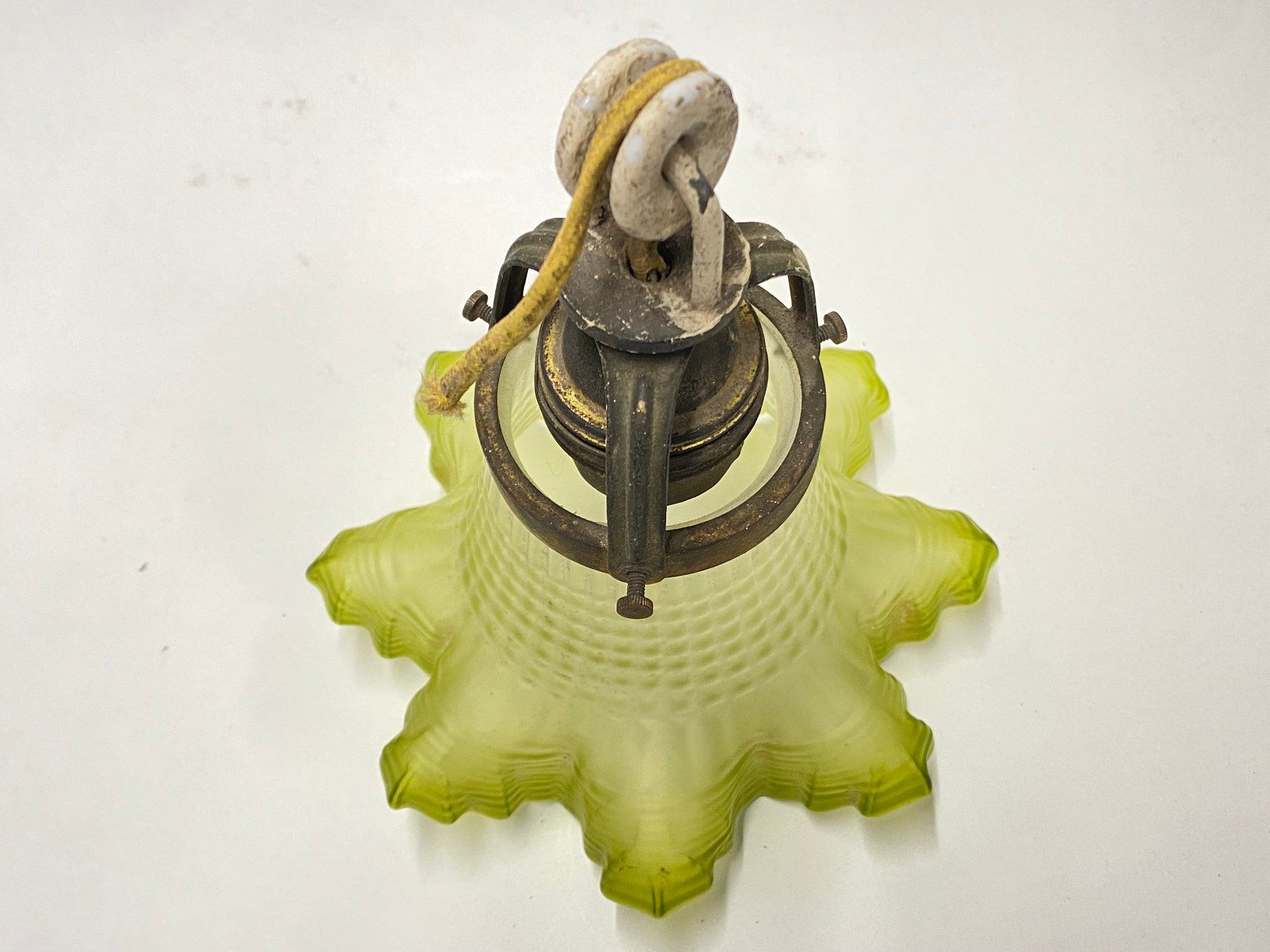 Lampade: Jugendstil Schöne Lampe, Hängelampe – Usato da Schaffhausen venduto da vintageville 4