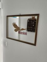 Spiegel Winston Adler Motiv braun gerahmt