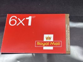 Briefmarken Wales Lokomotiven 6x1st Royal Mail Top