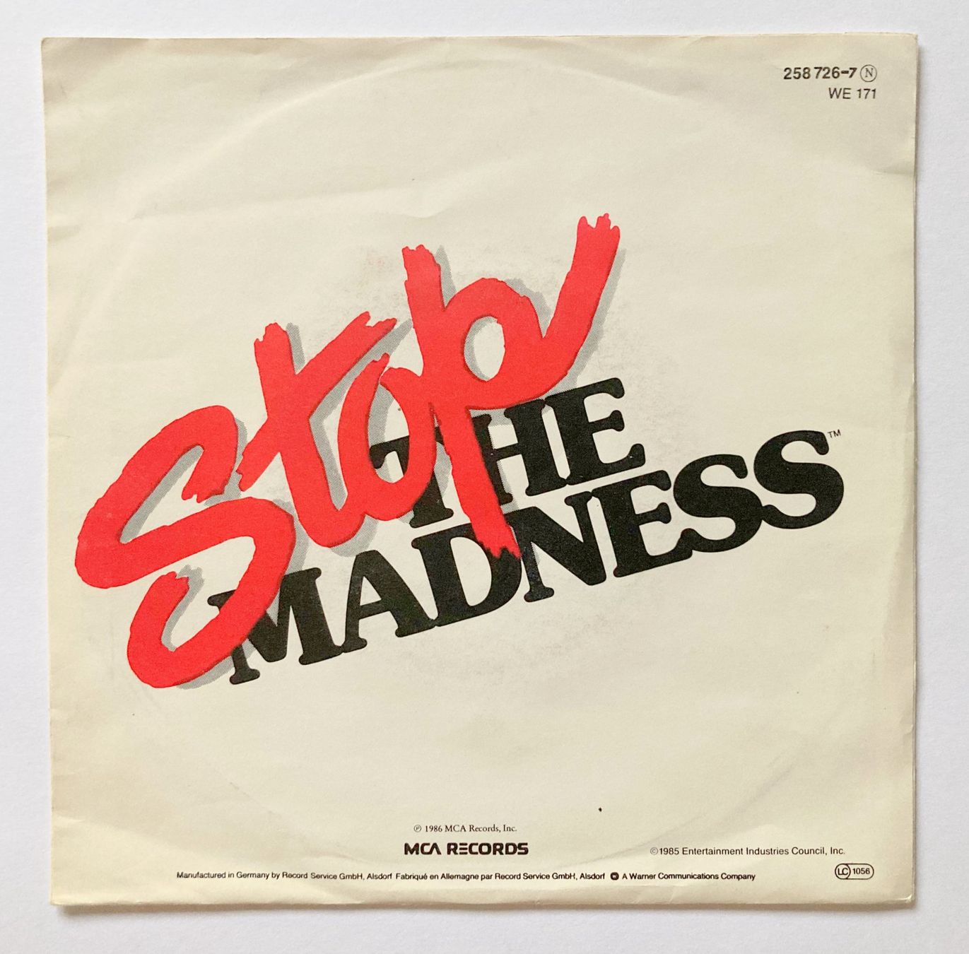 Dischi in vinile: STOP THE MADNESS - STOP THE MADNESS – Usato da Bottens venduto da hotter-than-hell