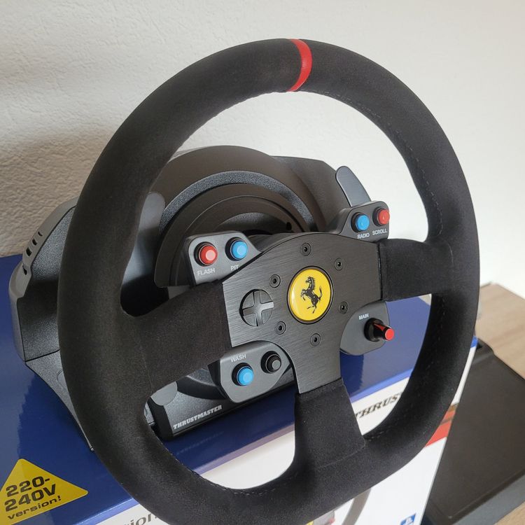 Thrustmaster T300 Ferrari Integral RW Alcantara, ps4 ps5 pc (Gebraucht ...