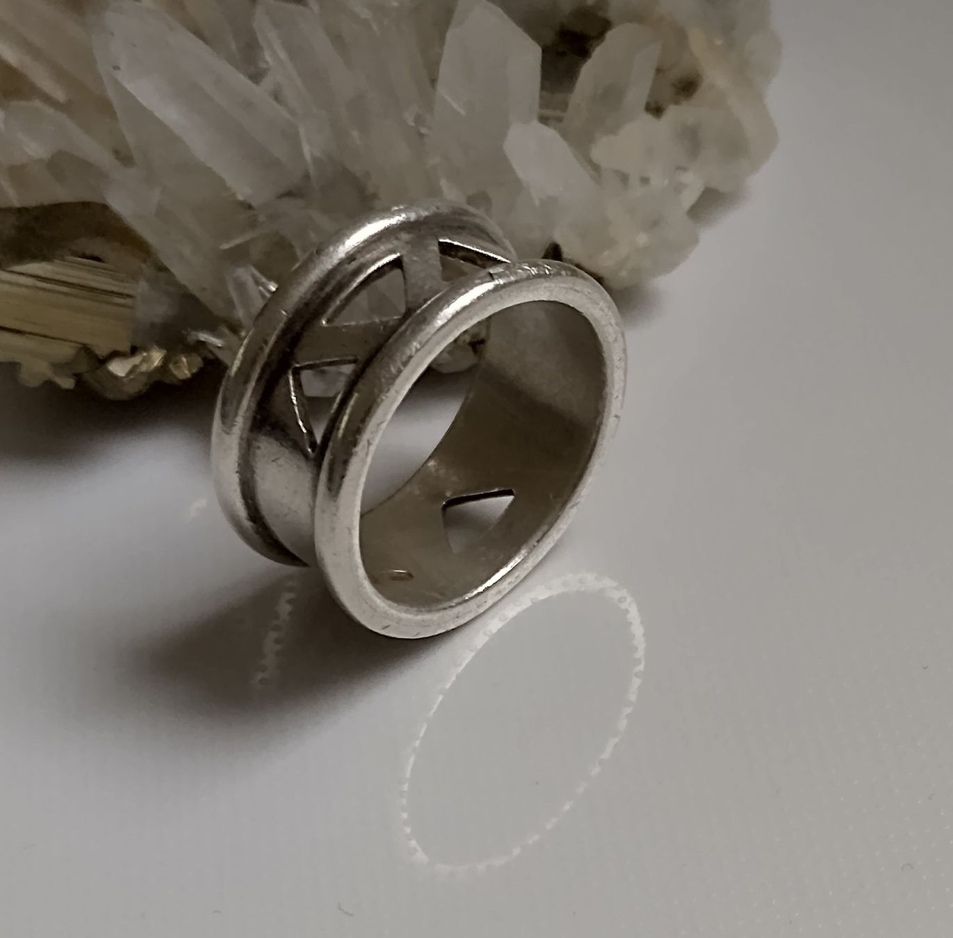 Ringe: BREITER RING SILBER 925 – Gebraucht aus Romanshorn von BoutiqueA 1