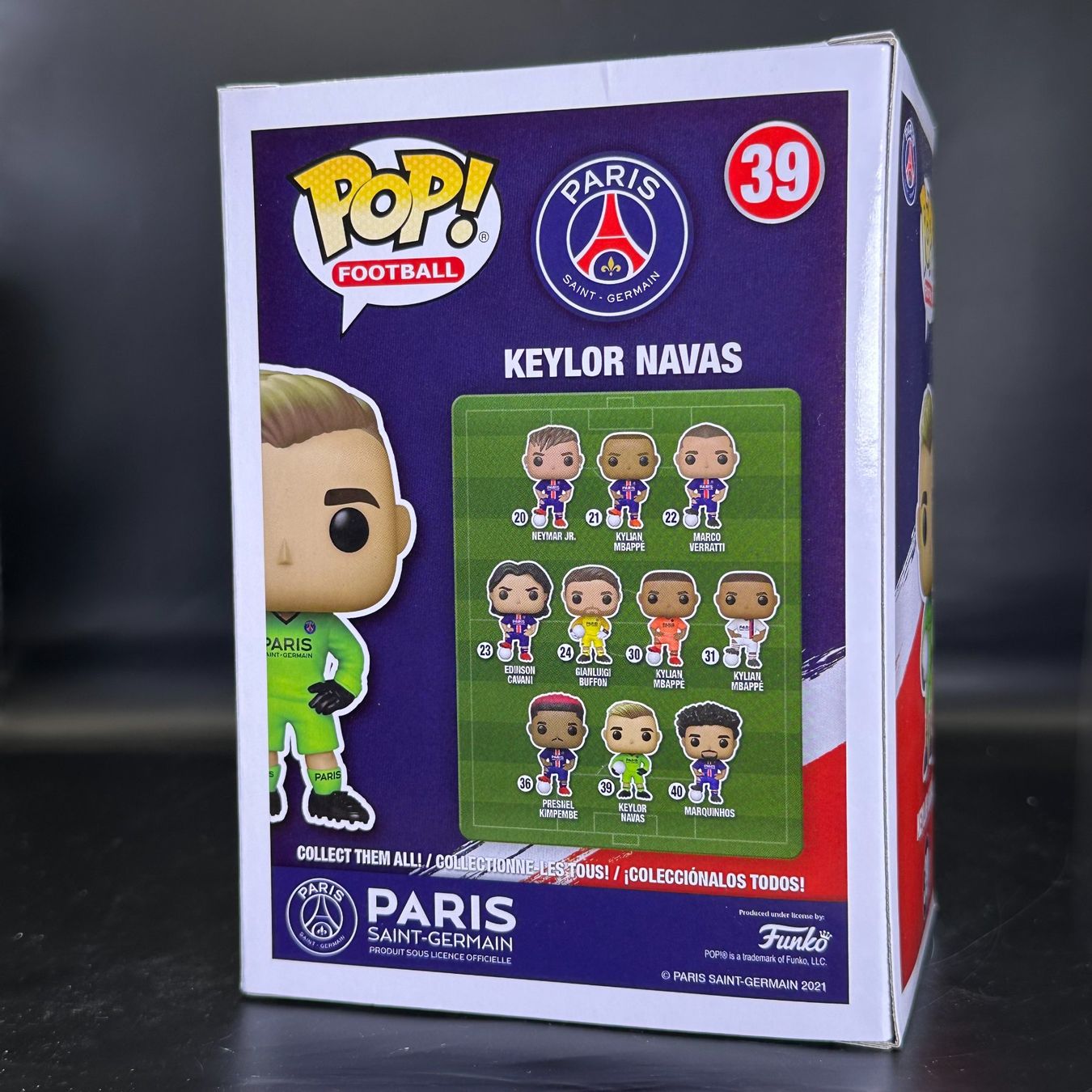 Funko Figuren: Funko Pop! Paris Saint-Germain Keylor Navas 39 – Gebraucht aus Düdingen von Nerdworld 1