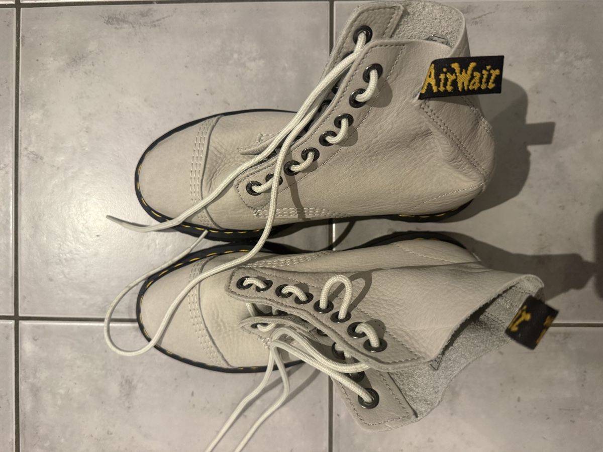 Dr. Martens Chaussures hommes: DocMartens Grau/Mint Plateau 40 – Neuf (Voir description) à Bern par kwa_pyt9 1