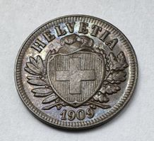 1909 2 Rappen unz