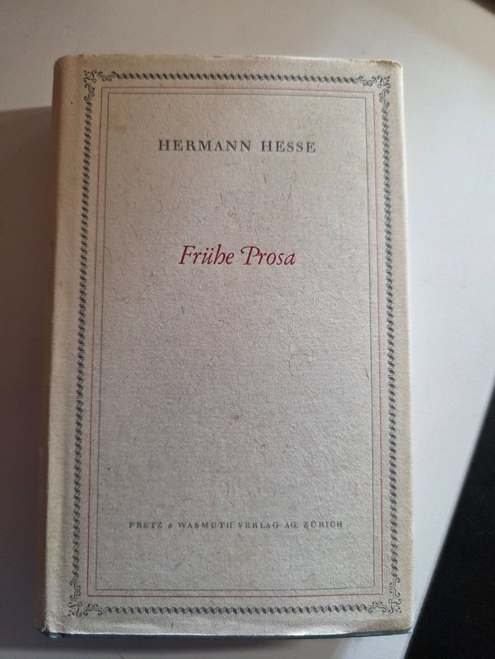 Libri: Hermann Hesse - Frühe Prosa - 1948 – Usato da Walterswil BE venduto da Lonitti