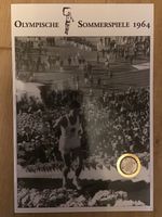 Silbermünze 100 Yen Olympia Tokio 1964 gebraucht