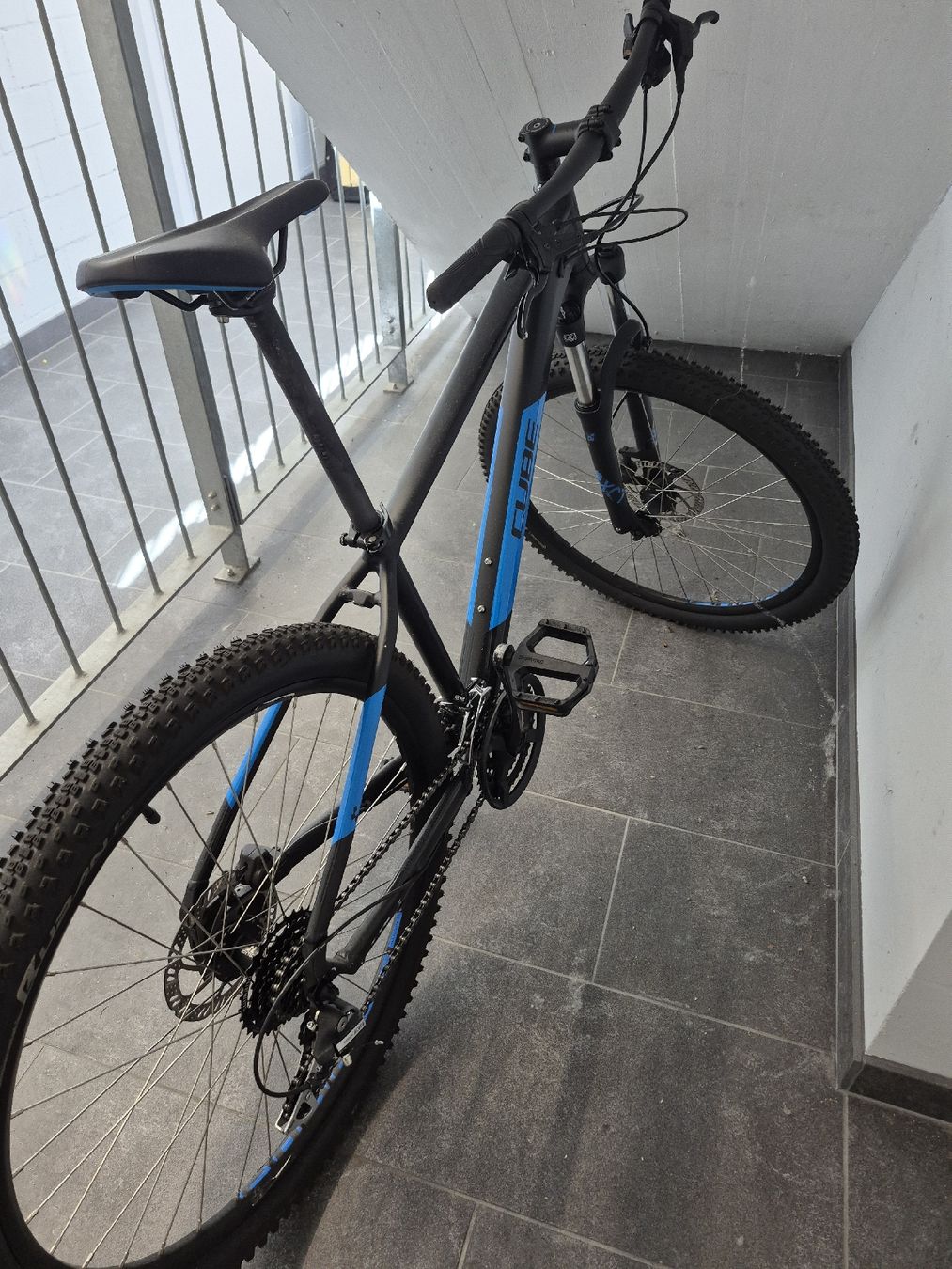 Cube Velos: CUBE Mountainbike schwarz blau – Neu (gemäss Beschreibung) aus Tann von pat_cg9p 1