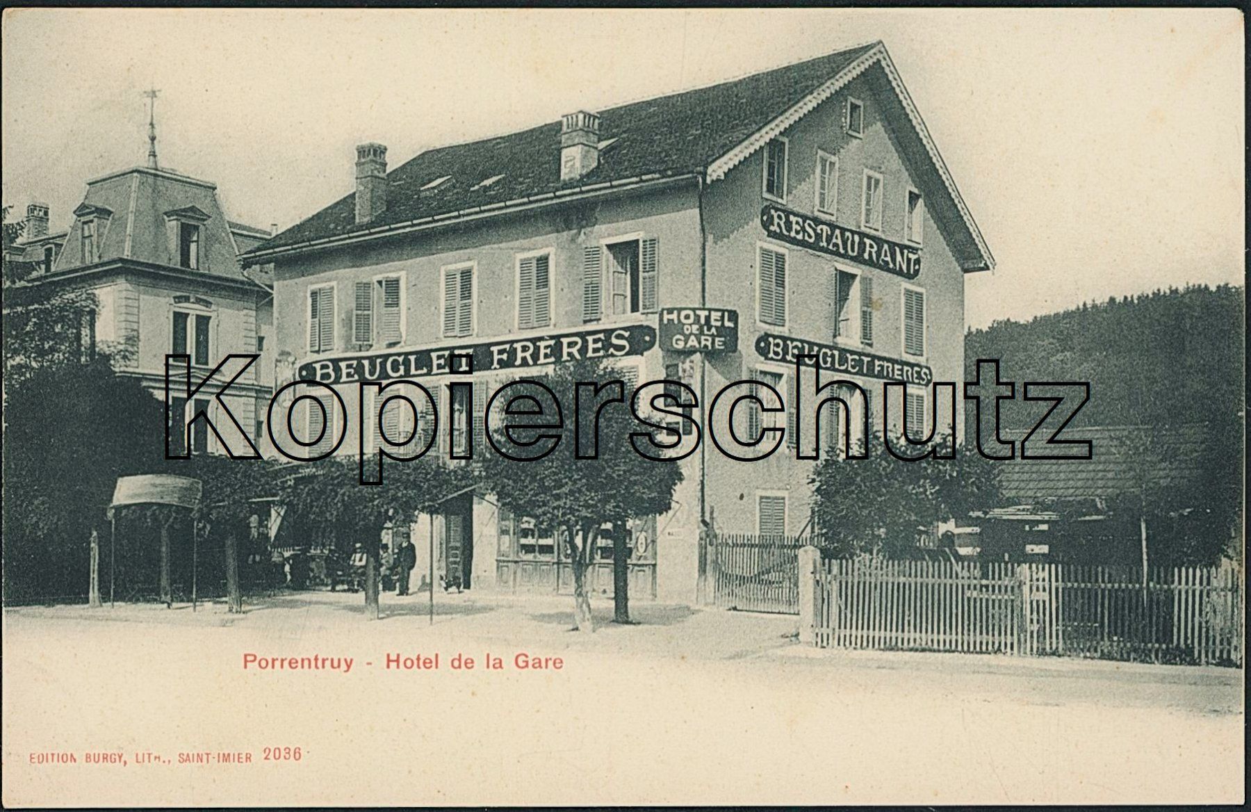 Cartoline postali: JUS Porrentruy – Nuovo (secondo la descrizione) da Schindellegi venduto da Jonathan77