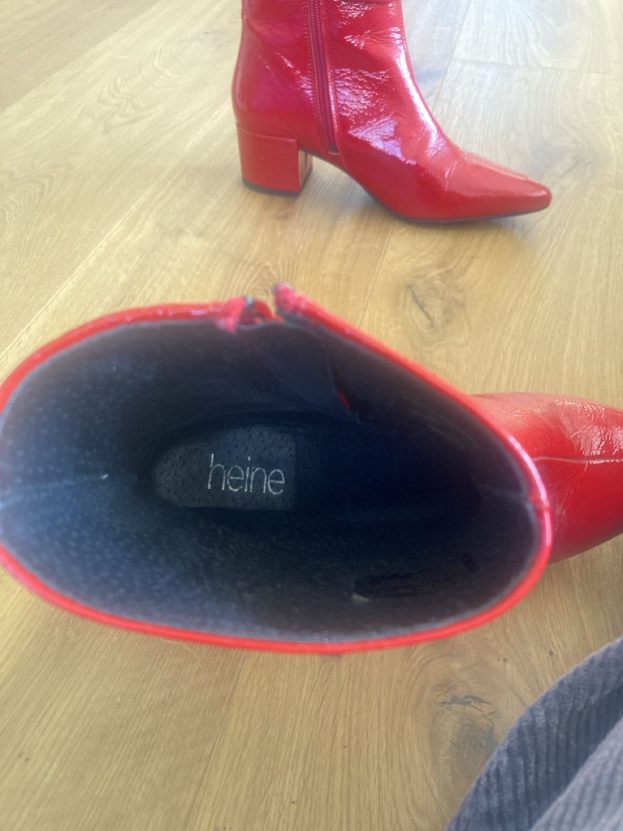 Scarpe da donna: Rote Heine Stiefeletten, Grösse 36 – Usato da Adliswil venduto da adliman 2