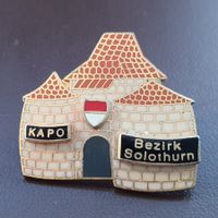 U869B - Pin KAPO Bezirk Solothurn Kantonspolizei / Baseltor