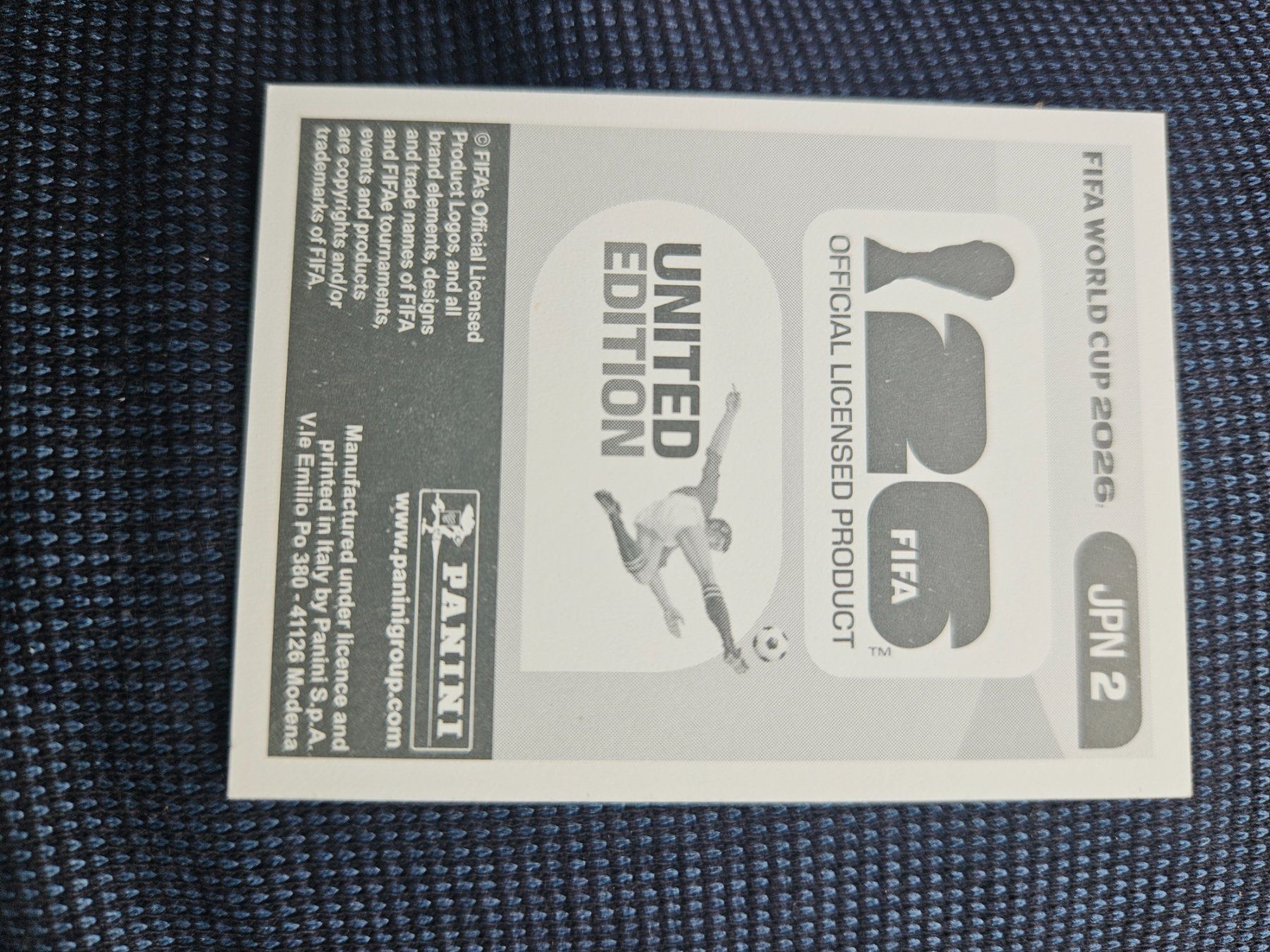 Panini Carte collezionabili: JPN 2 – Usato da Würenlingen venduto da Dinli 1