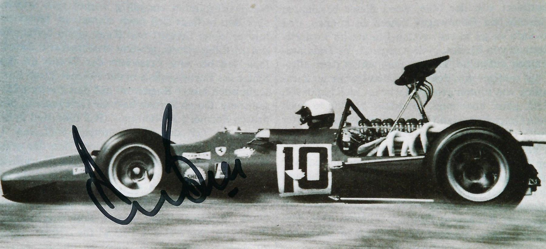 Autografi: Derek Bell, Formel 1 – Usato da Aarburg venduto da Hktm