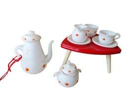Puppenstube Service Glas