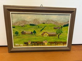 Oelgemälde auf Leinwand von Paul Steingruber