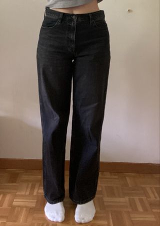 Uniqlo black jeans