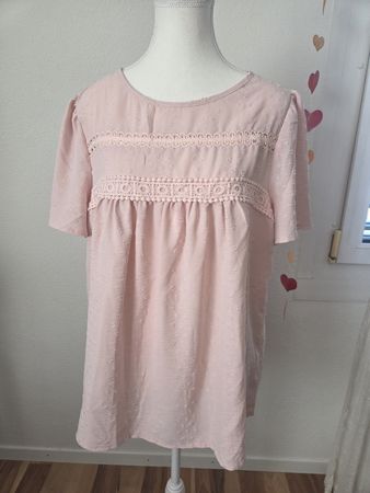 Sommerbluse in Rosa - Grösse XL / 44 neuwertig