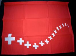 Küchentuch mit Schweizmotiv 100% Baumwolle 70cm x 52cm, NEU