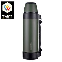 ✅ NEU Militär Grüne Thermosflasche 1.5L