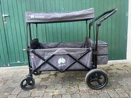 Elvent Bollerwagen mit Dach, Topzustand
