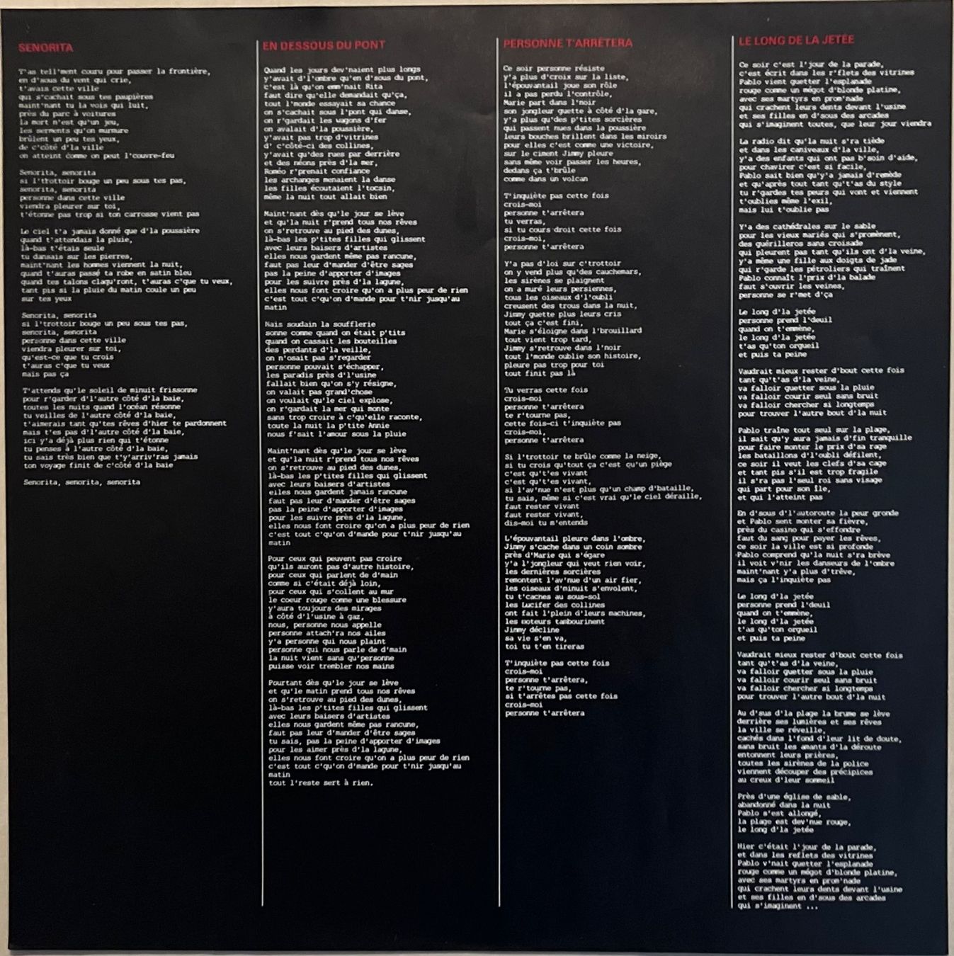 Dischi in vinile: JEAN-PATRICK CAPDEVIELLE - LE LONG DE LA JETEE - 33 Tours – Usato da Bussigny venduto da vinyl-pas-cher 6
