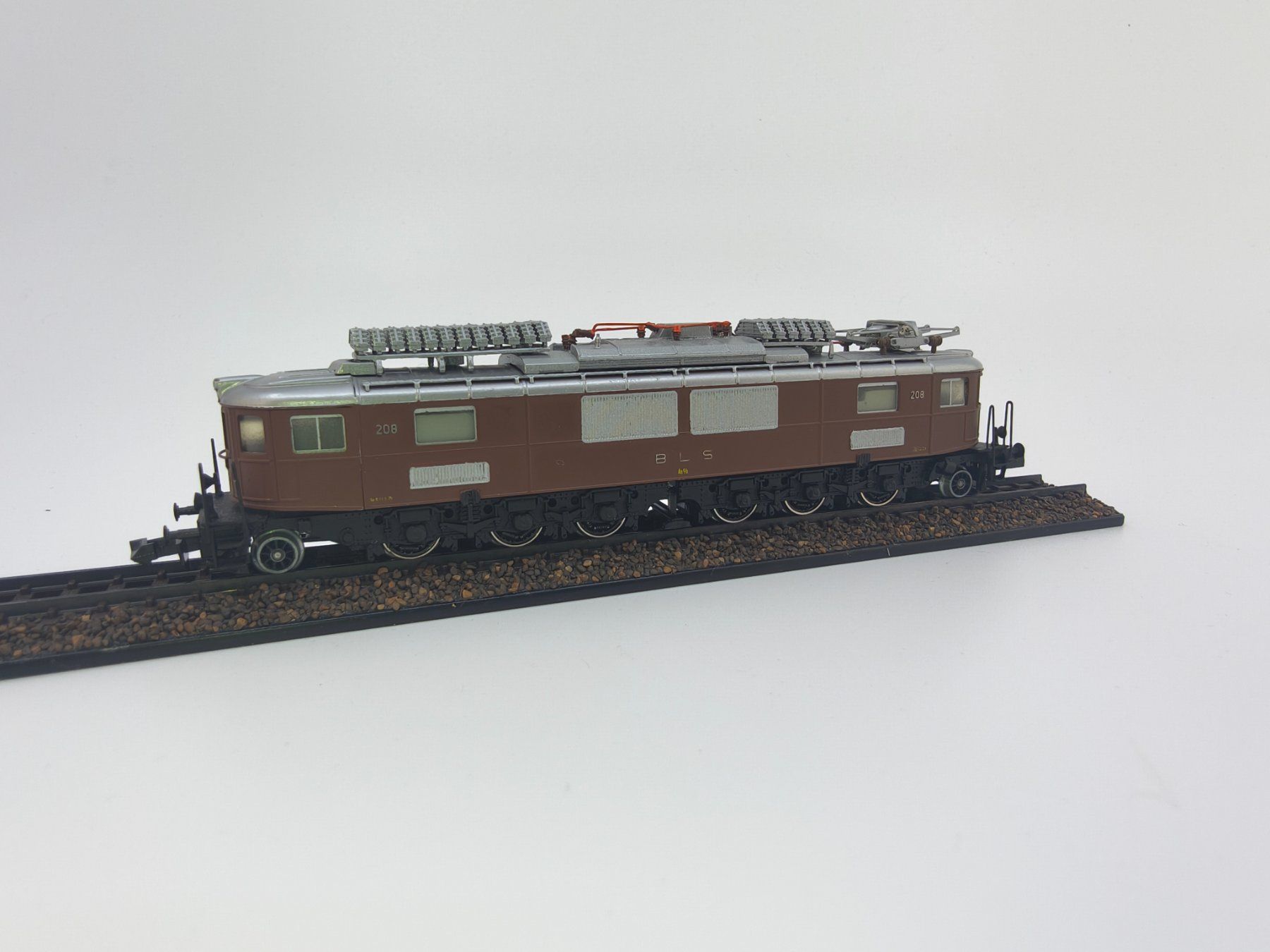 Fulgurex Modellini di ferrovie: Fulgurex Ae 6/8 208, Analog – Usato da Wangs venduto da mobacom