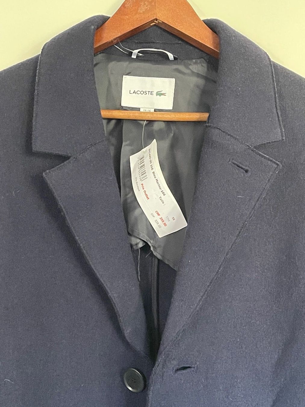 Lacoste Cappotti: Manteau Lactose neuf – Nuovo (secondo la descrizione) da Monthey venduto da Joseph-29 2