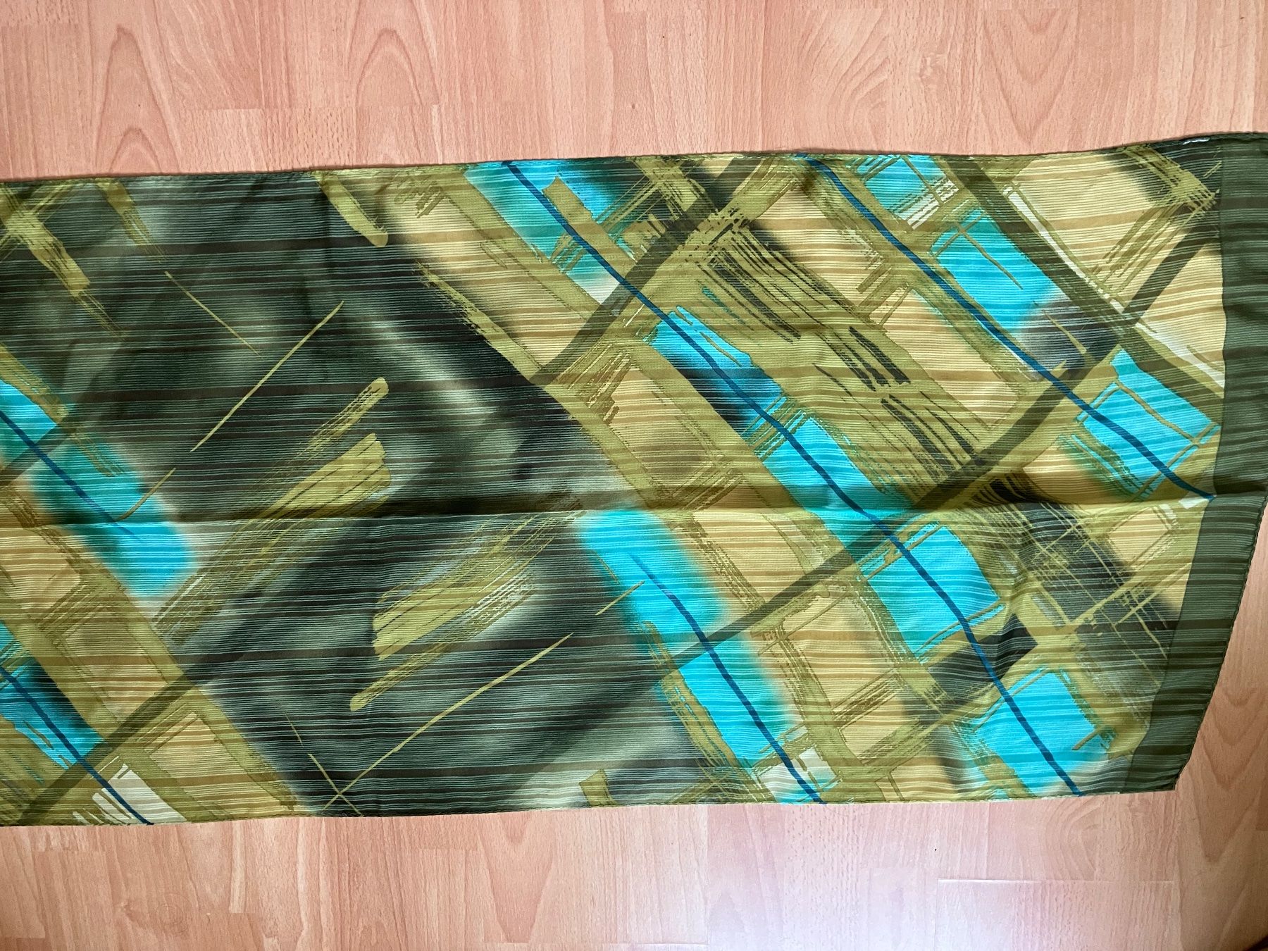 Foulard & Sciarpe: Seide Foulard Schal Grun – Usato da Zürich venduto da Classic_Collection_Zurich 6