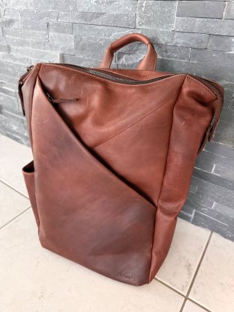 Hochwertiger grosser Lederrucksack Gusti Leder neuw.