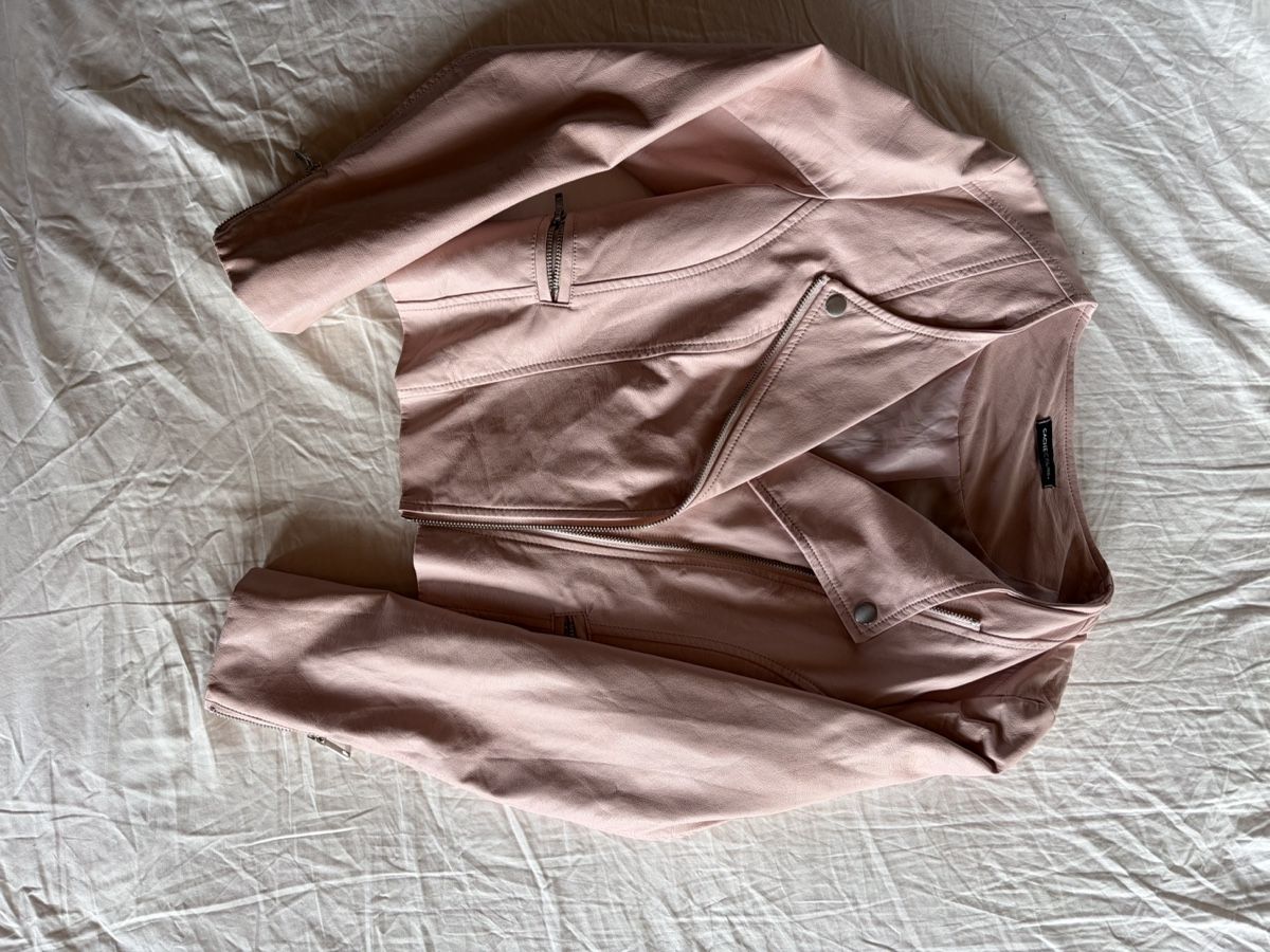 Jacken: Veste simili cuir Cache Cache rose – Neu (gemäss Beschreibung) aus Panex von meg_x7xk